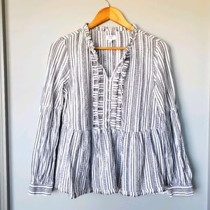 Crown & Ivy Stripped Boho Tunic